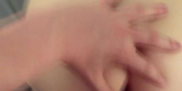 Busty redhead teen gets rewarded with a big cumshot
