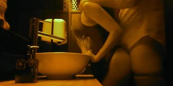 Passionate Sex In Public Restroom