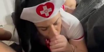 Lissa Aires Big Ass Nurse Crave For Doggy Sex