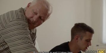 DADDY4K. Son repairs PC of his dad while he fucks his gf (Ornella)