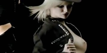Striptease babe