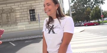 The Searching Ended In A Great Screw For A Busty Brunette