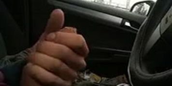 Car dickflash girl see