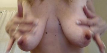 Do this to my natural milf titties