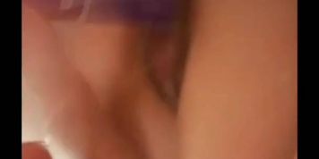 Slutty snapchat girl fucks herself with a shampoo bottlr