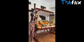 Christina Milian Bikini Scene  in Christina Milian Sexy And Sizzling Photoshoot For Tropez Havana Collection