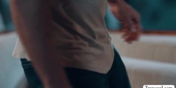 Busty shemale stepmother gets her ass banged by her shy stepson