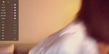Cam brunette tease