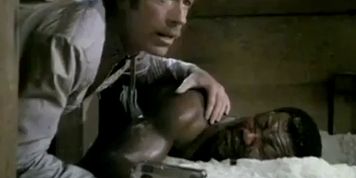 Mary Louise Weller Breasts,  Bush Scene  in Forced Vengeance
