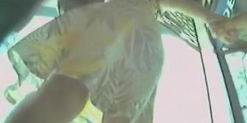 Up skirt cam catches two hot women without their panties (Hot Lady)