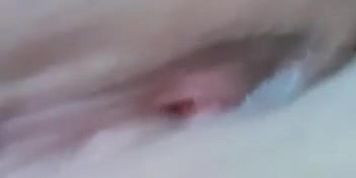 Squirting female solo orgasm