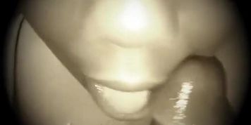 Super juicy lips swallow load