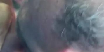Double cock outdoor sucking  (Daddy Dick)