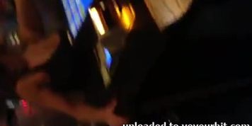 Nice Boobs On Bartender