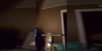 Innocent Teen Recording her First Blowjob and Cum swallow on Snapchat