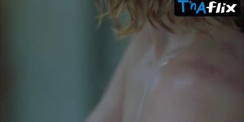 Milla Jovovich Breasts,  Bush Scene  in Milla Jovovich Sexy And Nude Performance In Resident Evil