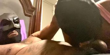 Batman returns with a cock down her deepthroat 