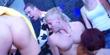 PARTYHARDCORE - Double penetration with real euro amateur