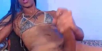 Captivating Big Cock Tranny Flirt