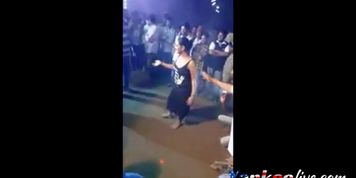 Amateur Public Striptease