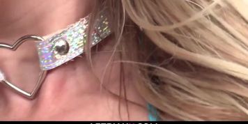 Face Sitting Teen Trying to Not Cum Fast