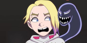 Spider Gwen vs Venom Hinca-P