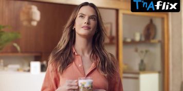 Alessandra Ambrosio Sexy Scene  in Alessandra Ambrosio Nespressos Commercial 2022