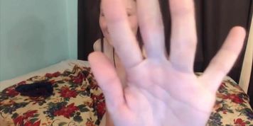 18 little daddies girl Alex fingering tight pussy