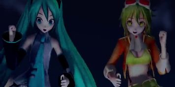 [3D MMD Giantess] **Loud Audio!** Giantess Miku & Gumi's Matryoshka Dance HQ by aq