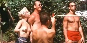 Carol Little Butt Scene  in Hideout In The Sun