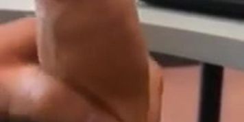 Cock Flash In Office