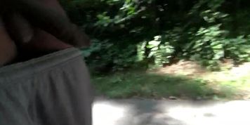 Caught wit pants down