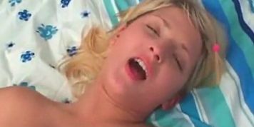 Hot blonde bitch is fucked in several ways