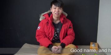 Japanese twink cum drip