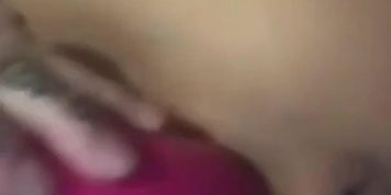 Lonely Girl Masturbates her Pussy at Home