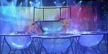 Eugenia Lemos Butt,  Breasts Scene  in Bailando Por Un Sueno Argentina