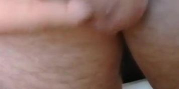 Exposing my small uncut dick 