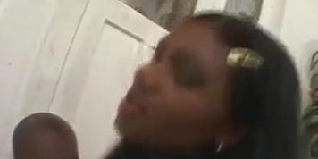 Very  Cute Dark 18 Yr. Old Latina Amateur Meets Lexington Steele (very cute)
