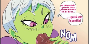 Broly x Cheelai (comics espa&ntilde;ol) / (revisar primer comentario) (Kim Triple X)
