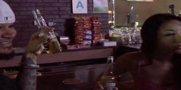 This brunette screw slob is just the kind of girl you want to go away on a trip 