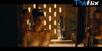 Sofia Boutella Sexy Scene  in The Mummy