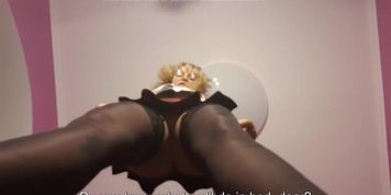See condom?Open mouth and drink his sperm.Femdom CEI,JOI (Sissy Faggot)