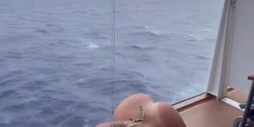 Lily Lanes Gets Railed On A Cruise Ship And Takes CIM