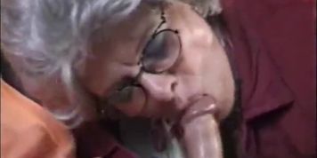Mature lady fucks young guy
