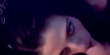 Amateur gf proves she can deepthroat for camera