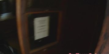 Alluring girl pov fucked in public on spycam