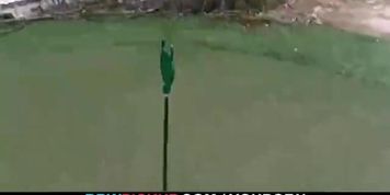 Fat black hottie is pounded by a golf coach