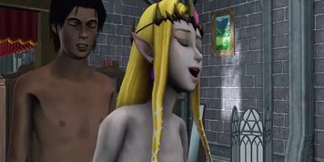 A good screw does not hurt for the princess of hyrule(Zelda HW SFM)