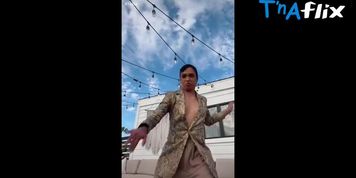 Liza Koshy Breasts Scene  in Liza Koshy Instagram / Tiktok