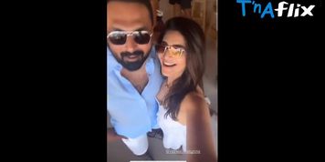 Karishma Tanna Breasts Scene  in Karishma Tanna Nipple Slip